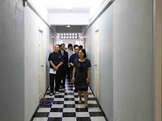 รักษาการแทนอธิการบดีมหาวิทยาลัยพะเยา,พร้อมคณะผู้บริหารลงพื้นที่เยี่ยมชมหอพักนิสิต(UP,DORM),เพื่อรับทราบปัญหาต่างๆ,รวมถึงการปรับปรุงสภาพแวดล้อมให้นิสิตใช้ชีวิตอย่างความสุขในรั้วมหาวิทยาลัยแห่งนี้