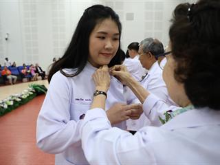 พิธีมอบเสื้อกาวน์นิสิตทันตแพทย์,รุ่นที่,2,