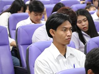 คณะรัฐศาสตร์และสังคมศาสตร์,มหาวิทยาลัยพะเยา,ดำเนินโครงการฝึกประสบการณ์วิชาชีพสำหรับนักพัฒนา-นักปกครอง,(กิจกรรมที่,2,การอบรมเสริมสร้างความรู้ด้านงานสารบรรณ:,งานสารบรรณนั้นสำคัญไฉน?)