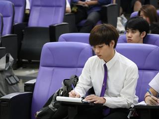คณะรัฐศาสตร์และสังคมศาสตร์,มหาวิทยาลัยพะเยา,ดำเนินโครงการฝึกประสบการณ์วิชาชีพสำหรับนักพัฒนา-นักปกครอง,(กิจกรรมที่,2,การอบรมเสริมสร้างความรู้ด้านงานสารบรรณ:,งานสารบรรณนั้นสำคัญไฉน?)