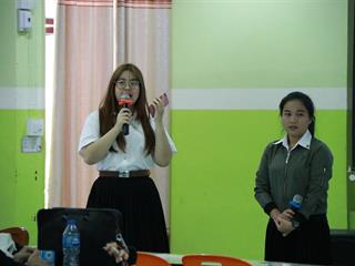คณะวิทยาการจัดการและสารสนเทศศาสตร์,มหาวิทยาลัยพะเยา,เข้าแนะแนวสัญจร,ณ,โรงเรียนฟากกว๊านวิทยาคม,อำเภอเมืองพะเยา,จังหวัดพะเยา,