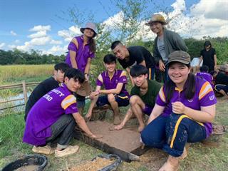 คณะสถาปัตยกรรมศาสตร์และศิลปกรรมศาสตร์,มหาวิทยาลัยพะเยา,จัดกิจกรรมการอบรมการปฏิบัติการการทำบ้านดิน