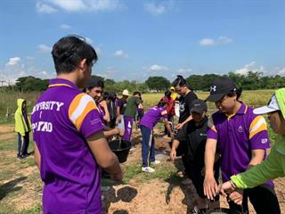 คณะสถาปัตยกรรมศาสตร์และศิลปกรรมศาสตร์,มหาวิทยาลัยพะเยา,จัดกิจกรรมการอบรมการปฏิบัติการการทำบ้านดิน