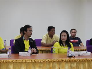 ศูนย์บรรณสารและสื่อการศึกษา,ต้อนรับคณะศึกษาดูงานจาก,สำนักวิทยบริการและเทคโนโลยีสารสนเทศ,มหาวิทยาลัยราชภัฏกำแพงเพชร,