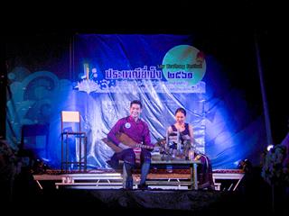คณะศิลปศาสตร์,คณะรัฐศาสตร์และสังคมศาสตร์,และวิทยาลัยการศึกษา,ร่วมจัดงาน,“สืบสานตำนานแห่งสายนที,ประเพณียี่เป็ง,2561”,ณ,ถนนศรีโคมคำ,มหาวิทยาลัยพะเยา
