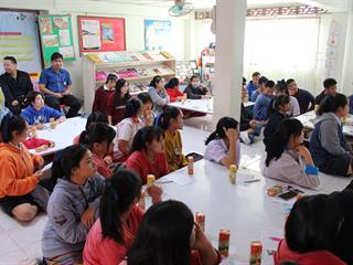 คณะวิทยาการจัดการและสารสนเทศศาสตร์,มหาวิทยาลัยพะเยา,เข้าแนะแนวสัญจร,โรงเรียนเชียงคำวิทยาคม,อำเภอเชียงคำ,จังหวัดพะเยา