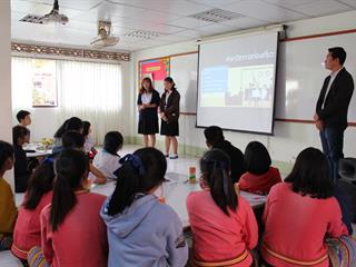 คณะวิทยาการจัดการและสารสนเทศศาสตร์,มหาวิทยาลัยพะเยา,เข้าแนะแนวสัญจร,โรงเรียนเชียงคำวิทยาคม,อำเภอเชียงคำ,จังหวัดพะเยา