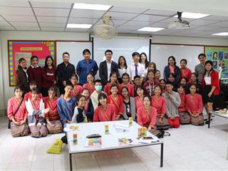 คณะวิทยาการจัดการและสารสนเทศศาสตร์,มหาวิทยาลัยพะเยา,เข้าแนะแนวสัญจร,โรงเรียนเชียงคำวิทยาคม,อำเภอเชียงคำ,จังหวัดพะเยา