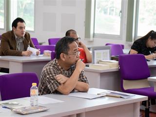 คณะศิลปศาสตร์,จัดโครงการแลกเปลี่ยนเรียนรู้เกี่ยวกับการวิจัย,หลักสูตร,ศศ.ม.,(ภาษาอังกฤษ),และหลักสูตร,ศศ.ด.,(ภาษาอังกฤษ)