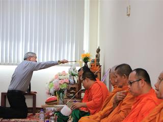คณะแพทยศาสตร์,จัดโครงการทำบุญคณะแพทยศาสตร์,ประจำปี,2561