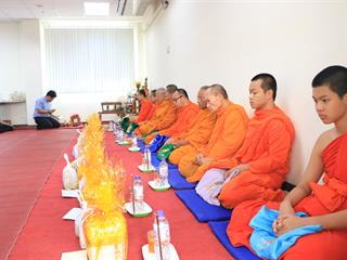คณะแพทยศาสตร์,จัดโครงการทำบุญคณะแพทยศาสตร์,ประจำปี,2561