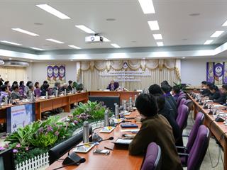 ม.พะเยา,ต้อนรับ,รมช.ศึกษาธิการ,บรรยายพิเศษ,“โอกาสและทางออกอุดมศึกษาไทย”