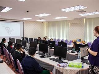 ศูนย์ภาษาคณะศิลปศาสตร์,จัดกิจกรรม,“Language,Center’s,English,Camp”