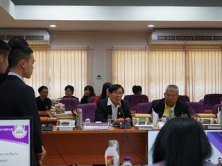 โรงเรียนสาธิตมหาวิทยาลัยพะเยาเข้าร่วมการประชุมคณะกรรมการบริหารมหาวิทยาลัยพะเยา