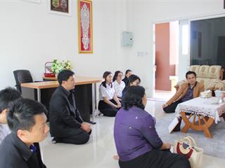 นายวุฒิชัย,ไชยรินคำ,รองอธิการบดีมหาวิทยาลัยพะเยา,,เข้ากราบขอบพระคุณ,พระราชปริยัติ,,,,,,,,,,,,(สายัน,ป.ธ.9),เจ้าคณะจังหวัดพะเยา,