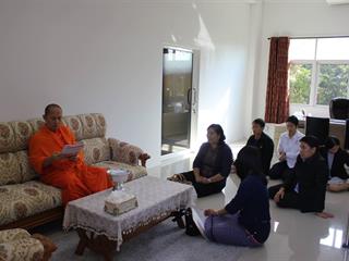 นายวุฒิชัย,ไชยรินคำ,รองอธิการบดีมหาวิทยาลัยพะเยา,,เข้ากราบขอบพระคุณ,พระราชปริยัติ,,,,,,,,,,,,(สายัน,ป.ธ.9),เจ้าคณะจังหวัดพะเยา,
