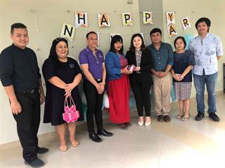 ,คณะสถาปัตยกรรมศาสตร์และศิลปกรรมศาสตร์,มอบของขวัญเนื่องในวาระดิถีต้อนรับปีพุทธศักราชใหม่,๒๕๖๒