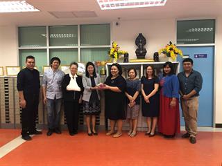 ,คณะสถาปัตยกรรมศาสตร์และศิลปกรรมศาสตร์,มอบของขวัญเนื่องในวาระดิถีต้อนรับปีพุทธศักราชใหม่,๒๕๖๒