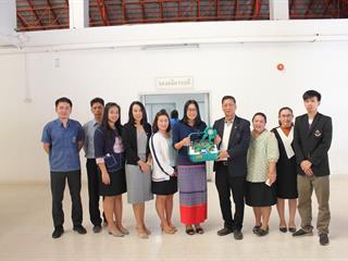 สำนักงานสภามหาวิทยาลัยพะเยา,มอบกระเช้าของขวัญปีใหม่แก่นายกสภามหาวิทยาลัยพะเยา