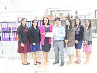 สำนักงานสภามหาวิทยาลัยพะเยา,มอบกระเช้าของขวัญปีใหม่พุทธศักราชใหม่,2562