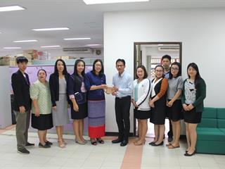 สำนักงานสภามหาวิทยาลัยพะเยา,มอบกระเช้าของขวัญปีใหม่พุทธศักราชใหม่,2562