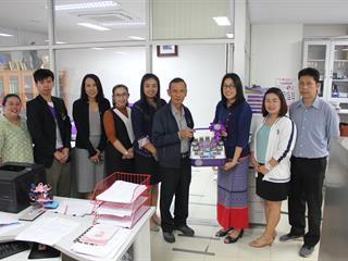 สำนักงานสภามหาวิทยาลัยพะเยา,มอบกระเช้าของขวัญปีใหม่พุทธศักราชใหม่,2562