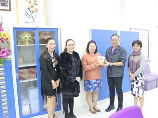 สำนักงานสภามหาวิทยาลัยพะเยา,มอบกระเช้าของขวัญปีใหม่พุทธศักราชใหม่,2562