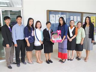 สำนักงานสภามหาวิทยาลัยพะเยา,มอบกระเช้าของขวัญปีใหม่พุทธศักราชใหม่,2562