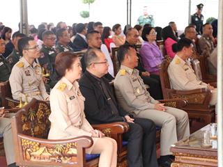 ผู้บริหารมหาวิทยาลัยพะเยาร่วมเป็นเกียรติในงานวันสถาปนาหน่วย,กองพันทหารปืนใหญ่ที่,17,,กองพลทหารราบที่,17,ครบรอบปีที่,39