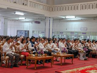 บุคลากร,คณะทันตแพทยศาสตร์,ร่วมงานทำบุญปีใหม่ของมหาวิทยาลัยพะเยา,ประจำปี,2562