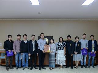 SEEN,และนักวิจัยจากสาธารณรัฐประชาชนจีน,ได้เข้าพบอธิการ