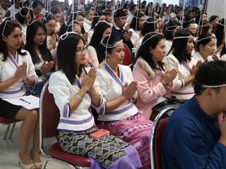 มหาวิทยาลัยพะเยา,จัดพิธีทำบุญเนื่องในวันขึ้นปีใหม่,2562