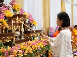 มหาวิทยาลัยพะเยา,จัดพิธีทำบุญเนื่องในวันขึ้นปีใหม่,2562