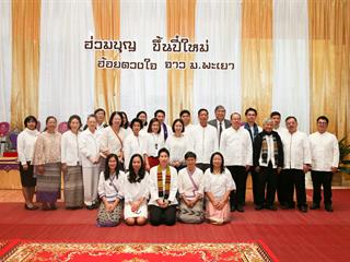 มหาวิทยาลัยพะเยา,จัดพิธีทำบุญเนื่องในวันขึ้นปีใหม่,2562