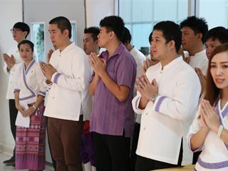มหาวิทยาลัยพะเยา,จัดพิธีทำบุญเนื่องในวันขึ้นปีใหม่,2562