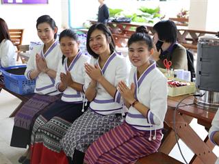 มหาวิทยาลัยพะเยา,จัดพิธีทำบุญเนื่องในวันขึ้นปีใหม่,2562