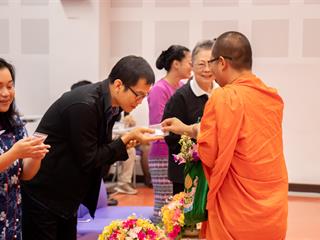 คณะศิลปศาสตร์,จัดโครงการทำบุญคณะศิลปศาสตร์ประจำปีพุทธศักราช,2562