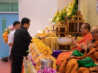 คณะศิลปศาสตร์,จัดโครงการทำบุญคณะศิลปศาสตร์ประจำปีพุทธศักราช,2562