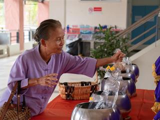 คณะศิลปศาสตร์,จัดโครงการทำบุญคณะศิลปศาสตร์ประจำปีพุทธศักราช,2562
