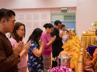 คณะศิลปศาสตร์,จัดโครงการทำบุญคณะศิลปศาสตร์ประจำปีพุทธศักราช,2562