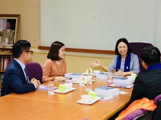 คณะศิลปศาสตร์ให้การต้อนรับเครือข่ายการศึกษานานาชาติไทย-จีน