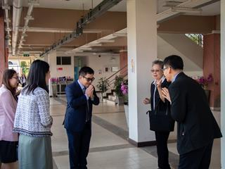 คณะศิลปศาสตร์ให้การต้อนรับเครือข่ายการศึกษานานาชาติไทย-จีน
