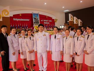 คณะศิลปศาสตร์เป็นผู้แทนมหาวิทยาลัยพะเยา,เข้าร่วมพิธีวันพ่อขุนรามคำแหงมหาราช