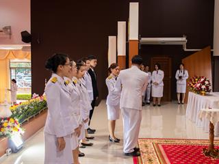 คณะศิลปศาสตร์เป็นผู้แทนมหาวิทยาลัยพะเยา,เข้าร่วมพิธีวันพ่อขุนรามคำแหงมหาราช