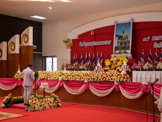 คณะศิลปศาสตร์เป็นผู้แทนมหาวิทยาลัยพะเยา,เข้าร่วมพิธีวันพ่อขุนรามคำแหงมหาราช