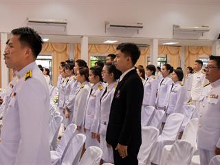 คณะศิลปศาสตร์เป็นผู้แทนมหาวิทยาลัยพะเยา,เข้าร่วมพิธีวันพ่อขุนรามคำแหงมหาราช