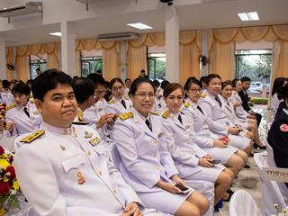 คณะศิลปศาสตร์เป็นผู้แทนมหาวิทยาลัยพะเยา,เข้าร่วมพิธีวันพ่อขุนรามคำแหงมหาราช