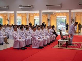 คณะศิลปศาสตร์เป็นผู้แทนมหาวิทยาลัยพะเยา,เข้าร่วมพิธีวันพ่อขุนรามคำแหงมหาราช