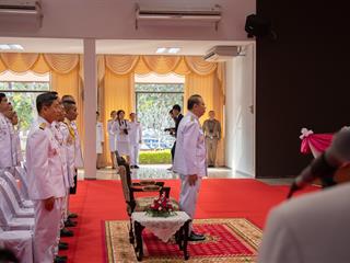 คณะศิลปศาสตร์เป็นผู้แทนมหาวิทยาลัยพะเยา,เข้าร่วมพิธีวันพ่อขุนรามคำแหงมหาราช