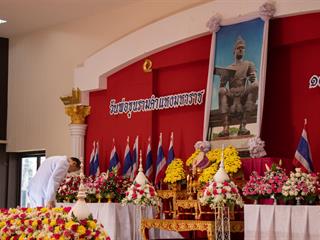 คณะศิลปศาสตร์เป็นผู้แทนมหาวิทยาลัยพะเยา,เข้าร่วมพิธีวันพ่อขุนรามคำแหงมหาราช